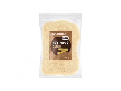 allnature cukr trtinovy nerafinovany raw 1000 g