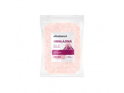 allnature himalajska sul ruzova hruba 1000 g