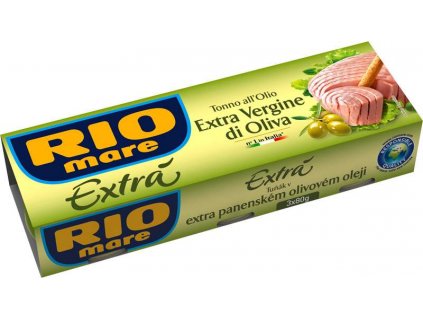 Tuňák v olivovém oleji extra virgin 3x80g Rio Mare