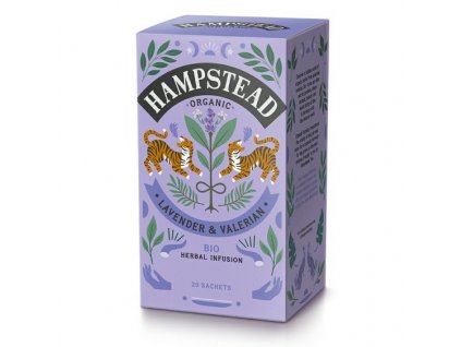 Hampstead Tea London BIO bylinny caj s levanduli a kozlikem 20ks 2