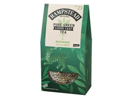 Hampstead Tea London BIO zeleny sypany caj 100g