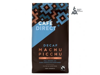 Cafedirect Machu Picchu SCA 82 mleta kava bez kofeinu 227g