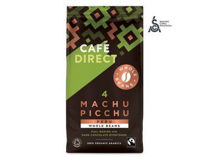 Cafedirect BIO Machu Picchu SCA 82 zrnkova kava 227g