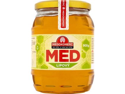 Med lipový 900g Medokomerc