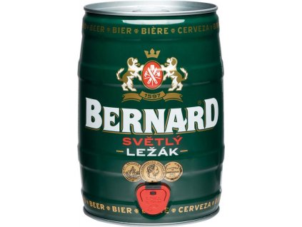 Bernard 11 Světlý ležák pivo 4,5% 5l soudek