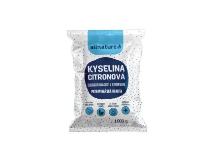 2250 allnature kyselina citronova 1kg 11zon