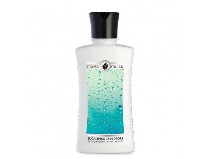 Hydratační tělové mléko Goose Creek Eucalyptus Rain Drops Kapky deště s eukalyptem 250ml