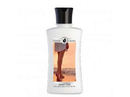 Hydratační tělové mléko Goose Creek Sandy Toes Chůze v písku 250ml