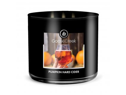 pumpkin hard cider mens collection 3 docht kerze 411g