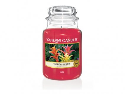 Svíčka Yankee Candle Tropical Jungle Tropická Džungle 623g velká