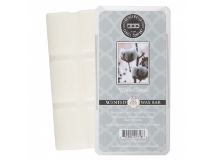 Vonný vosk Bridgewater Candle Company White Cotton Čisté prádlo 73 g