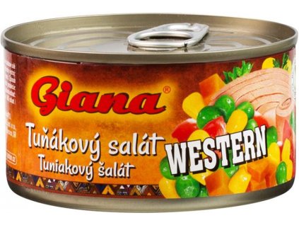 Western tuňákový salát 185g Giana