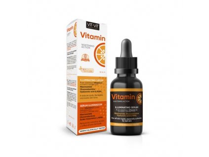 diet esthetic vit vit rozjasnujici serum na oblicej s vitaminem c 30 ml