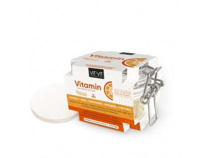 diet eshtetic vit vit rozjasnujici pletove cistici tampony s vitaminem c 50 ks