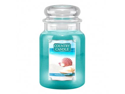 Svíčka Country Candle Paradise Breeze - Rajský vánek 680g velká