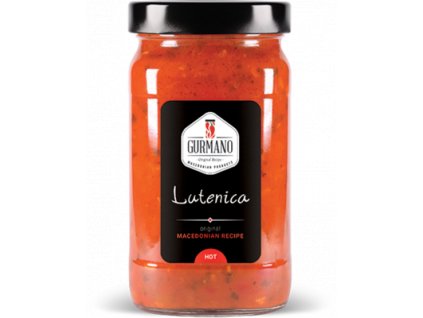 Gurmano LUTENICA HOT pálivá - ve skle 490g