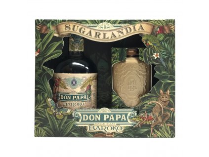 Don Papa Baroko With Hip Flask Giftpack 2022 70cl 40Vol