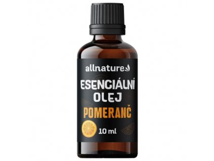 allnature esencialni olej pomeranc 10 ml
