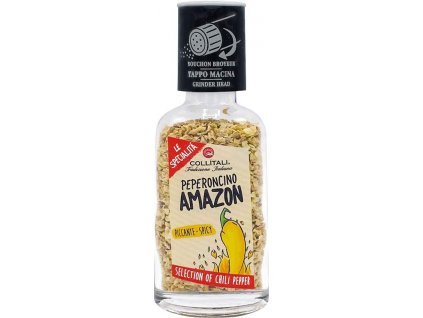 Collítali Koření Macina Aroma chilli tabasco žluté kousky 33g mlýnek