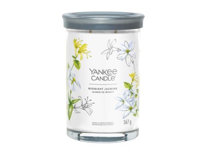 Svíčka Yankee Candle Signature MIDNIGHT JASMINE - Půlnoční jasmín   567g TUMBLER VELKÝ