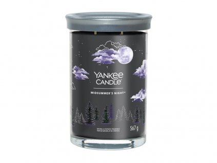 Svíčka Yankee Candle Signature   MIDSUMMER'S NIGHT - Noční svit 567g TUMBLER VELKÝ