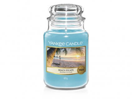 Svíčka Yankee Candle Beach Escape Únik na pláž 623g velká