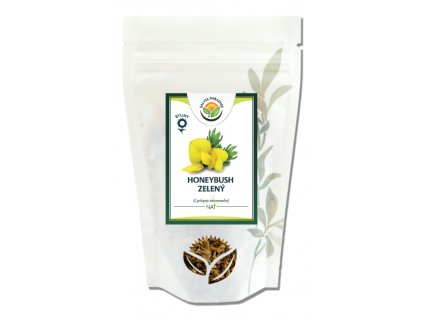 honeybush zeleny nat bily sacek hranata etiketa custom