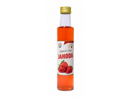 Jahoda sirup 250ml custom
