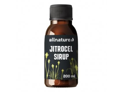 allnature jitrocelovy sirup 200 ml