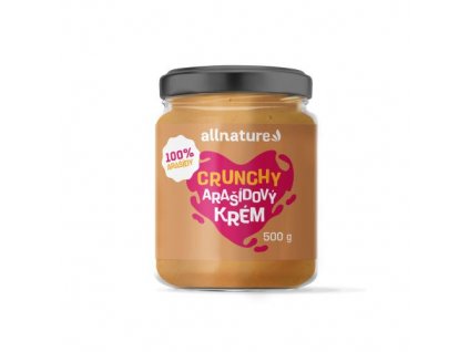 allnature arasidovy krem crunchy 500 g