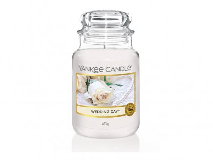 Svíčka Yankee Candle - Wedding Day - Svatební den 623g velká