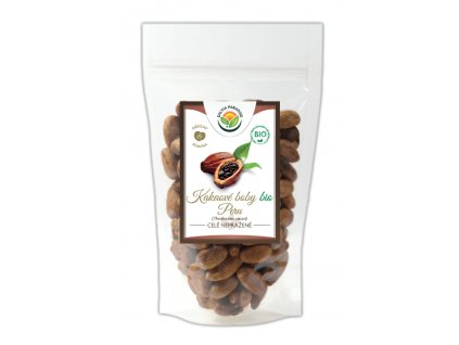 kakaove boby peru pruhledny sacek hranata etiketa custom