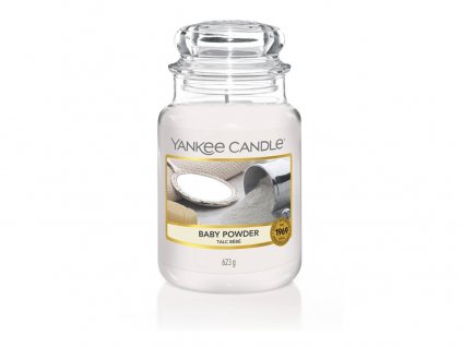 Svíčka Yankee Candle - Baby Powder - Dětský pudr 623g velká