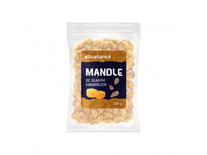 allnature mandle slany karamel 100 g