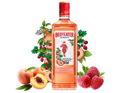 Gin Beefeater Peach & Raspberry 37,5% 0,7 l