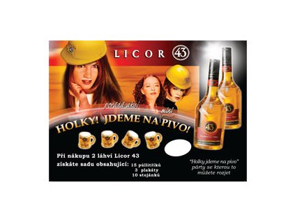 Licor 43 + minipivo 2x 0,7 l