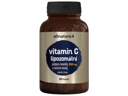 allnature lipozomalni vitamin c 500 mg 60 cps
