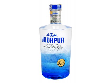 Set Gin Jodhpur 3x 0,7 l + 6 sklenic + ibišek