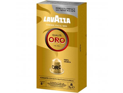 lavazza nespresso qualita oro aluminum coffee pods 10 un