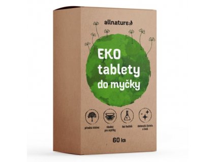 allnature eko tablety do mycky 60 tablet