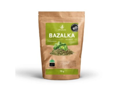 allnature bazalka drcena bio 15 g