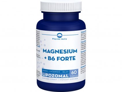1603 lipozomal magnesium b6 forte 60 tob modra
