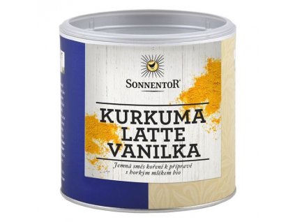 Kurkuma Latte vanilka BIO 230g BIO SONNENTOR