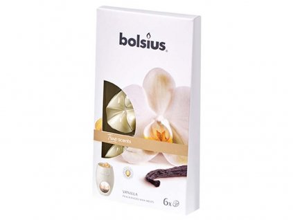 Vonný vosk Bolsius Aromatic 2.0 True Scents Vanilla - vanilka - 6 ks