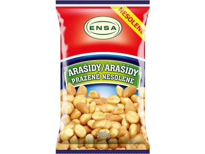 Ensa Arašídy loupané pražené nesolené 500g