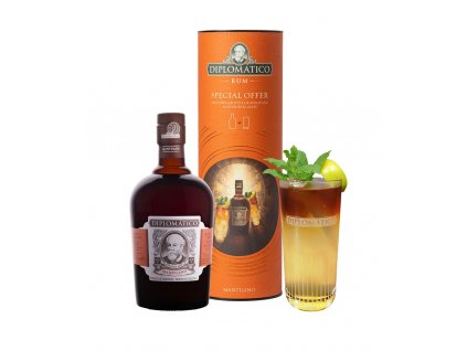 4557 diplomatico mantuano highball gift box 1