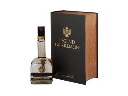 Vodka Legend of Kremlin dárkové balení kniha 0,7 l