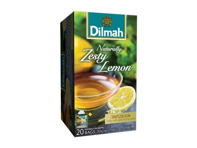 Čaj Naturally Zesty Lemon 20 sáčků DILMAH