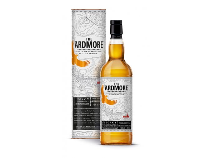 Ardmore Legacy whisky 0,7l v dárkové tubě
