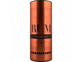 Rum Rammstein limitovaná edice Cognac cask finish 46% 0,7l (dárková tuba )